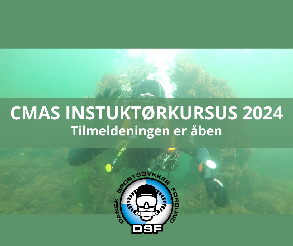 CMAS Instruktøruddannelse og Crossover 2024 🌊 Dansk Sportsdykker Forbund